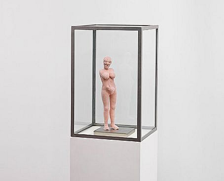 Louise Bourgeois, Pregnant
2001, fabric, stainless steel, aluminum, glass, wood and lead