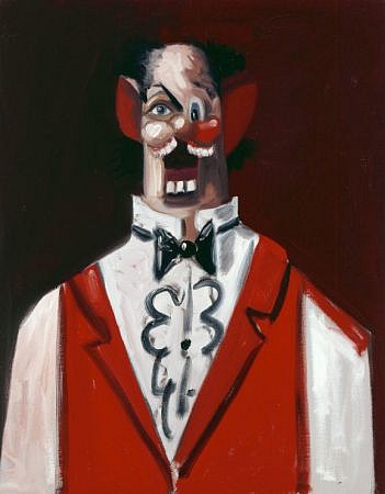 George Condo, The Bartender
2007, oil on canvas