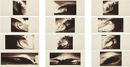 Robert Longo, Untitled (Waves) suite
2000, The complete set of 12 iris prints, on Somerset Velvet paper, with full margins