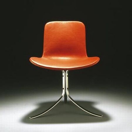 Poul Kjaerholm, PK 9 chair
1960, leather and chromed metal