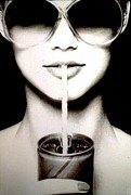 Prince Untitled(sunglasses,straw&soda)