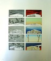 Ed Ruscha, Untitled
2005, lithograph