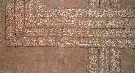 V'Soske, 'Bands' design area rug
2008, all wool